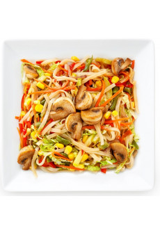 WOK ЛАПША ОВОЩНАЯ С ГРИБАМИ